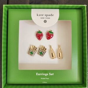 ♠️ KATE SPADE NY x Target Earrings Set Sold Out!